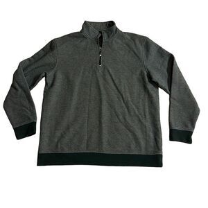 Outdoor Life Men's Green 1/4 Zip Top Long Sleeve Size XL
